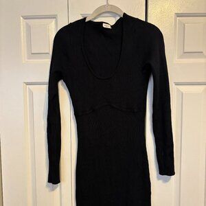 Black Abercrombie Sweater Dress